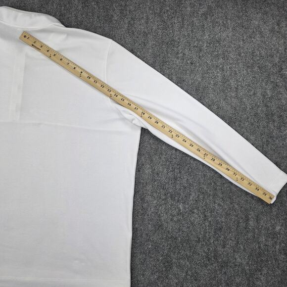 Nike White Quarter-Zip Sweatshirt - Picture 8 of 16